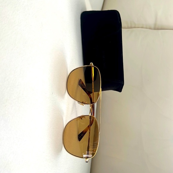 Tom Ford aviator style sunglasses with brown lenses - Picture 1 of 2